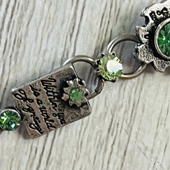 Vintage Pilgrim Danish Design Spring Necklace - Picture 3 of 5